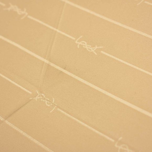 YSL: Golden Beige, "YSL" Logo Compact Umbrella mo - Picture 7 of 8